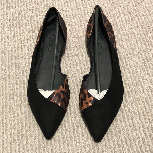 Black and leopard flats - Picture 7 of 9